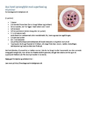 Acai bowl sprængfyldt med superfood og vitaminer pdf 283x400 Acai bowl sprængfyldt med superfood og vitaminer