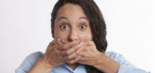 Blister after i munden